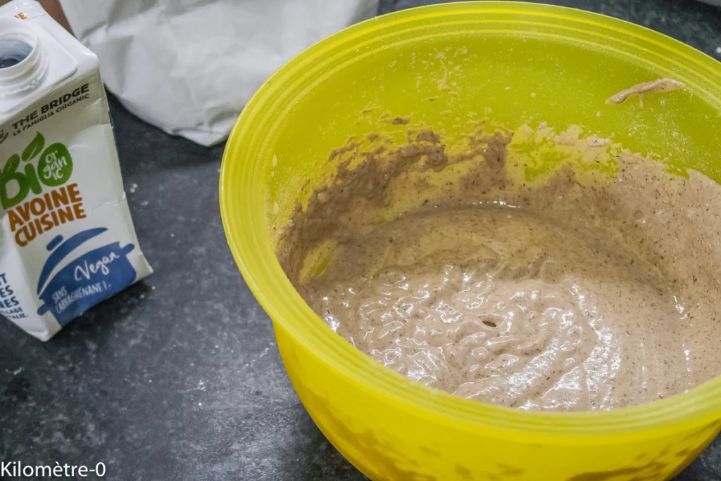 Blinis d&rsquo;épeautre et sarrasin à la truite fumée - Étape 2