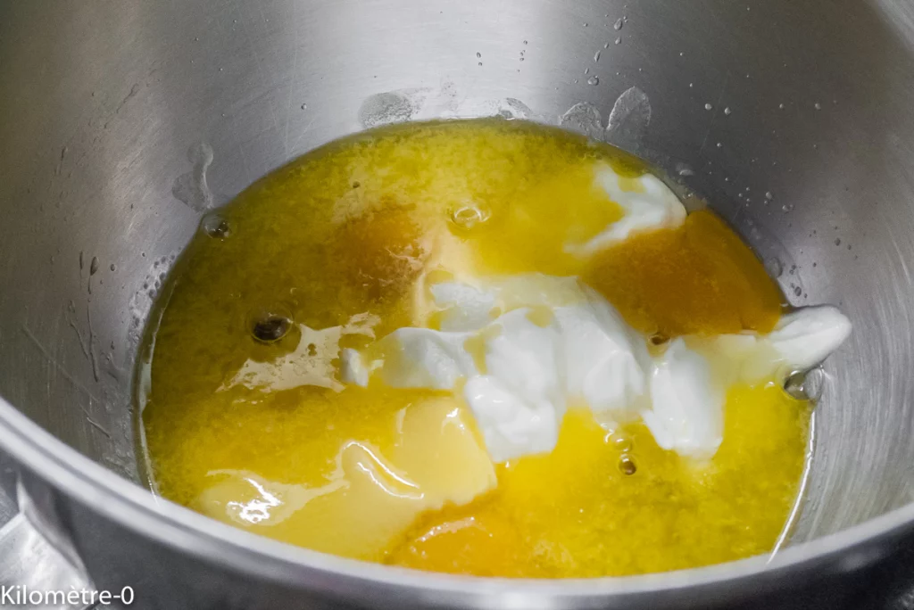 Gâteau du matin aux trois fruits secs - Étape 5