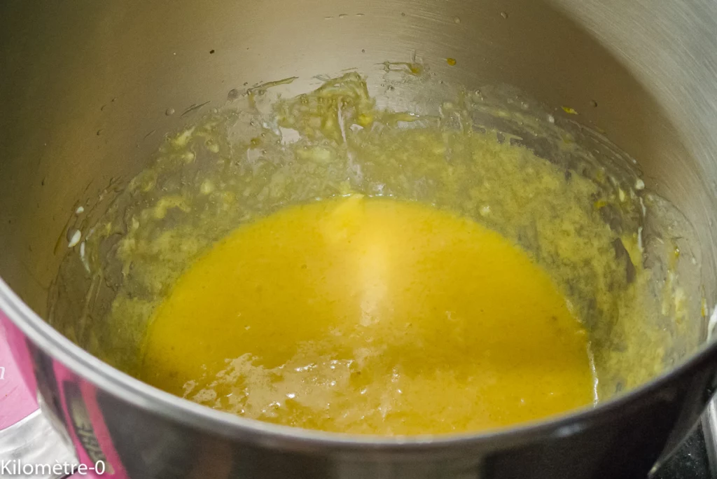 Gâteau du matin aux trois fruits secs - Étape 6