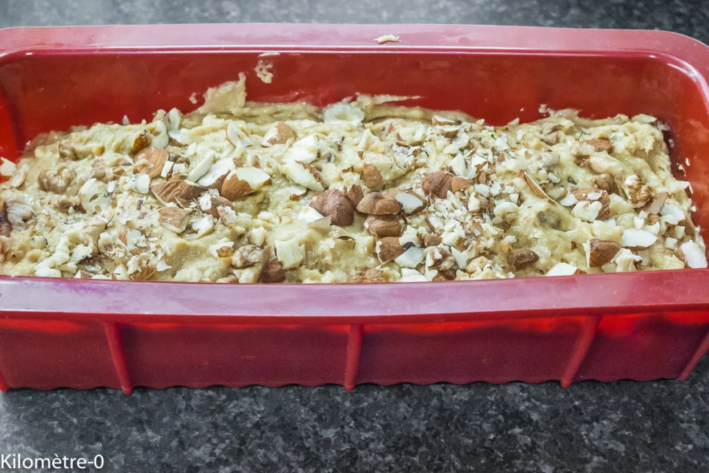 Gâteau du matin aux trois fruits secs - Étape 10