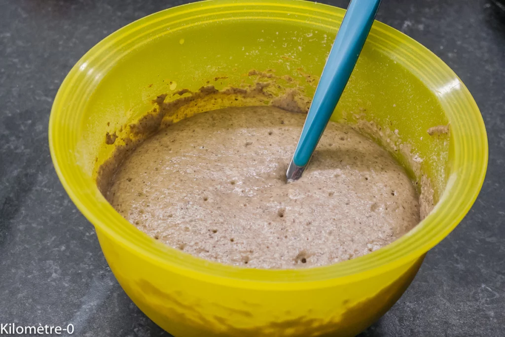 Blinis d&rsquo;épeautre et sarrasin à la truite fumée - Étape 3