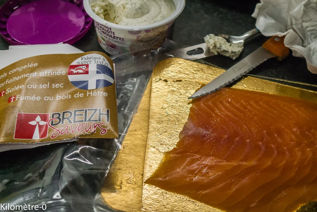 Blinis d&rsquo;épeautre et sarrasin à la truite fumée - Étape 6