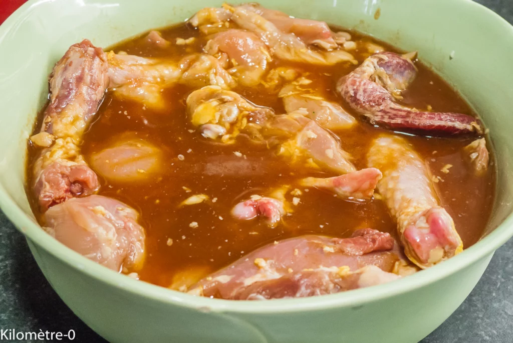 Poulet huli-huli riz coco - Étape 4