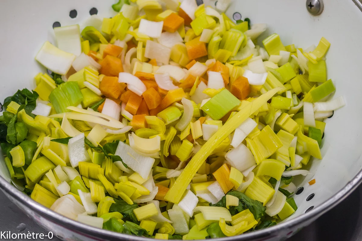 Photo de recette de Kilomètre-0, blog de cuisine réalisée à partir de produits de saison et issus de circuits courts