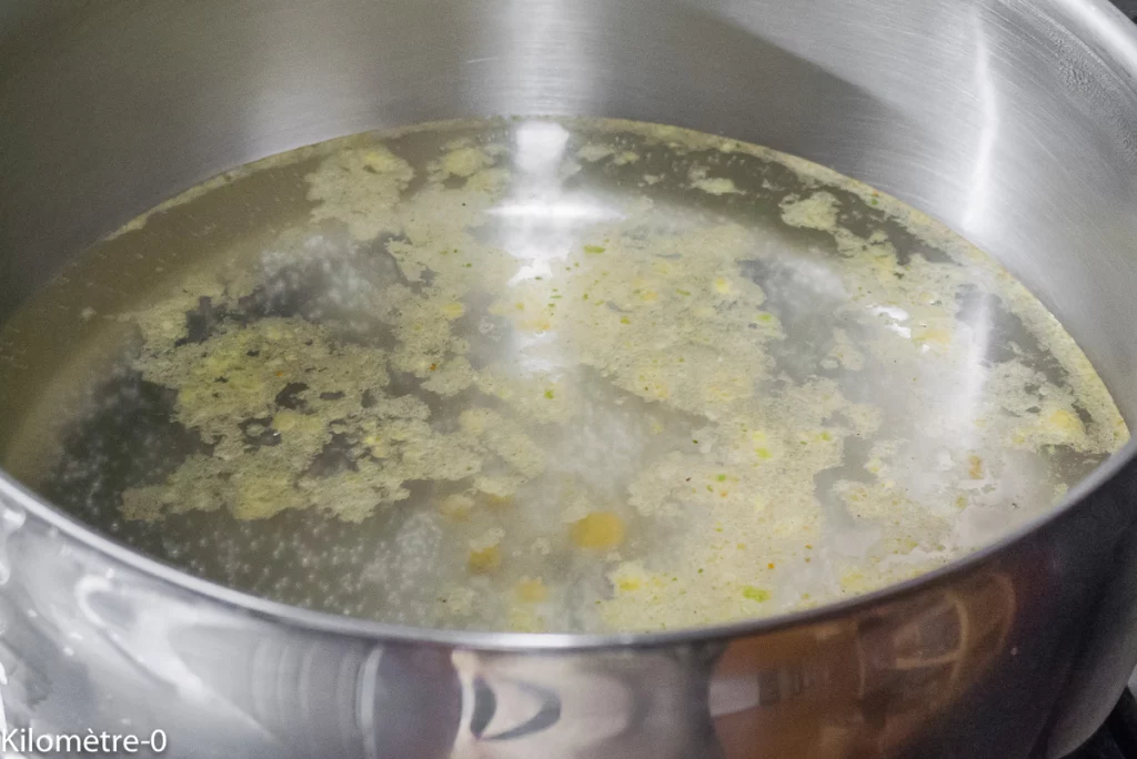 Soupe de cornichons - Étape 3