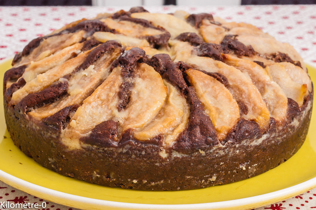 Gateau Poires Chocolat Kilometre 0