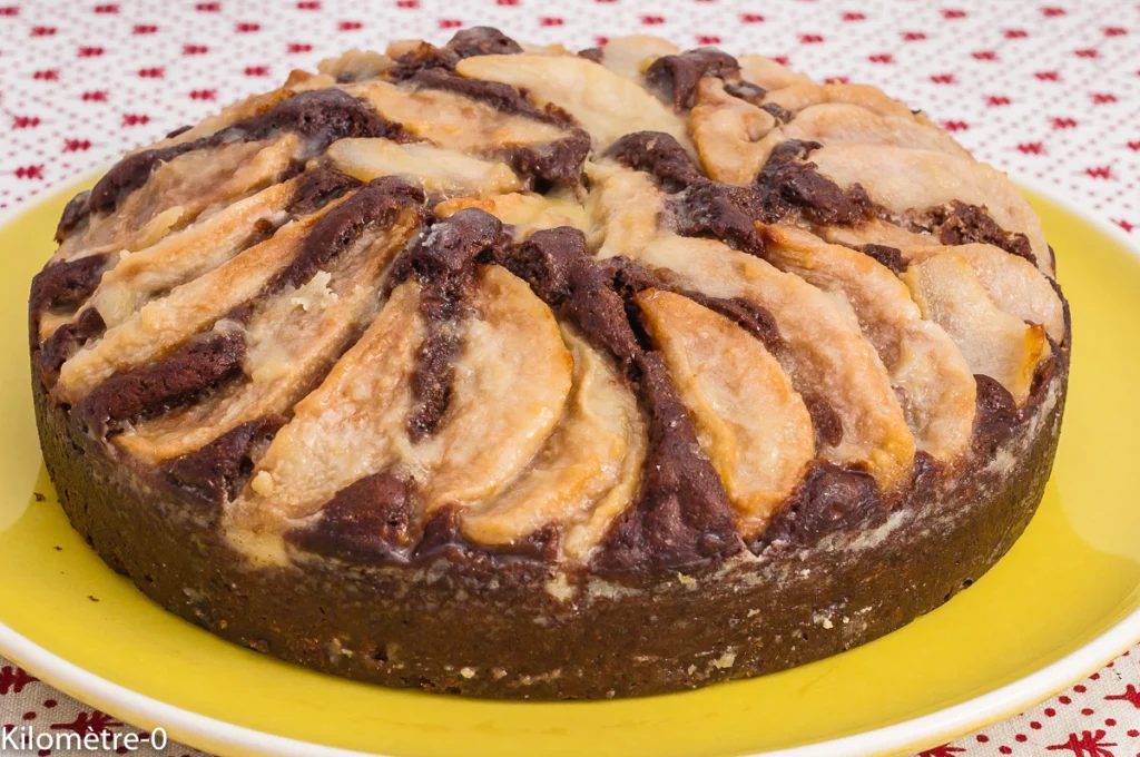 Gâteau poires chocolat - Étape 16