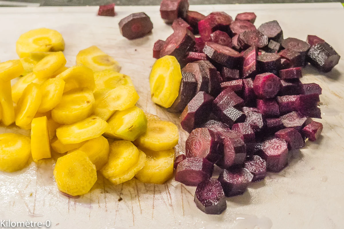 Photo de recette de Kilomètre-0, blog de cuisine réalisée à partir de produits de saison et issus de circuits courts