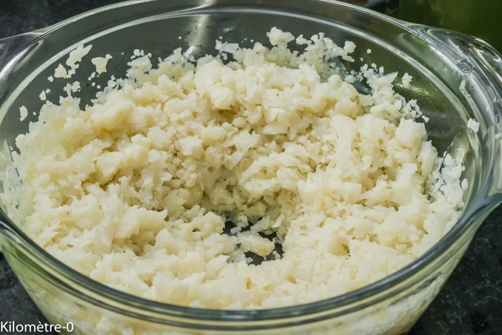 Gâteau de chou fleur - Étape 2
