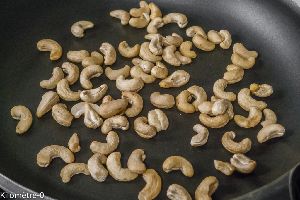 Nouilles de sarrasin au tofu, légumes et noix de cajou - Étape 3