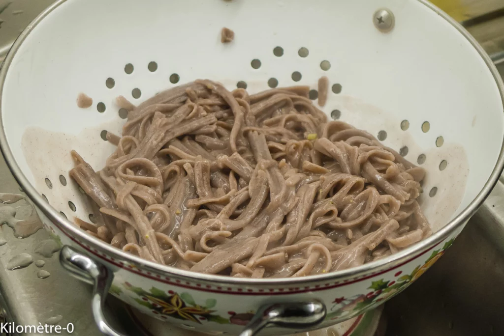 Nouilles de sarrasin au tofu, légumes et noix de cajou - Étape 9