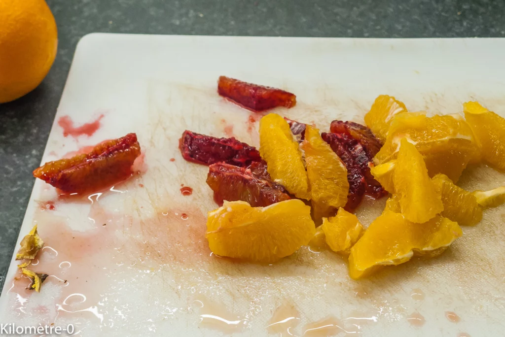 Endives braisées, oranges et grenade - Étape 6