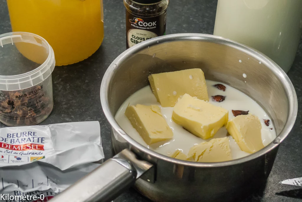 Pain d&rsquo;épices au cédrat - Étape 1