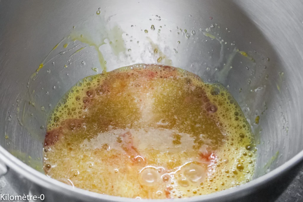 Gâteau du matin farine de seigle, d&rsquo;épeautre et orange sanguine - Étape 3