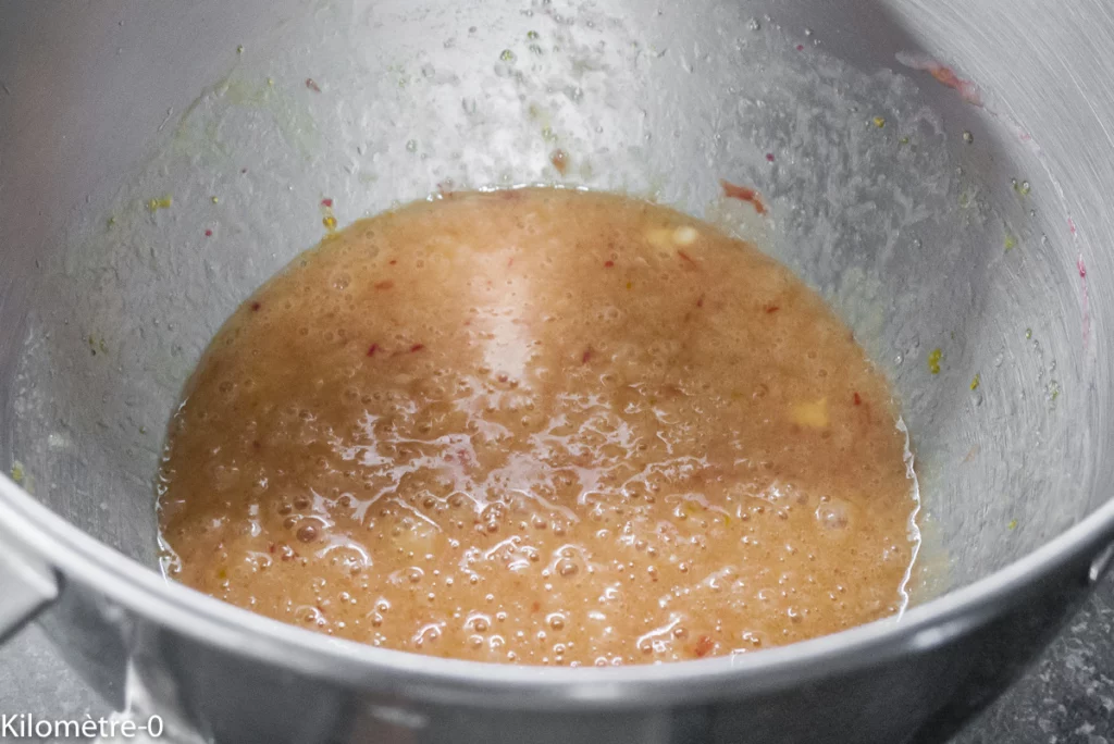 Gâteau du matin farine de seigle, d&rsquo;épeautre et orange sanguine - Étape 4