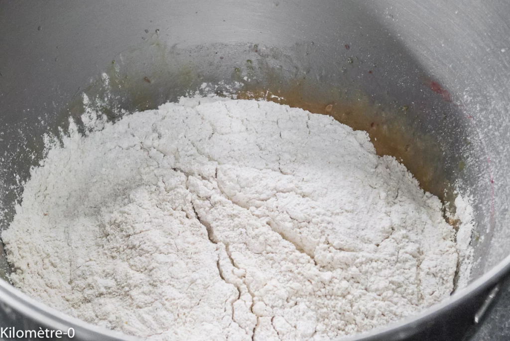 Gâteau du matin farine de seigle, d&rsquo;épeautre et orange sanguine - Étape 6