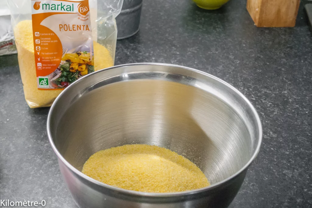 Pintade à la polenta et aux carottes - Étape 6