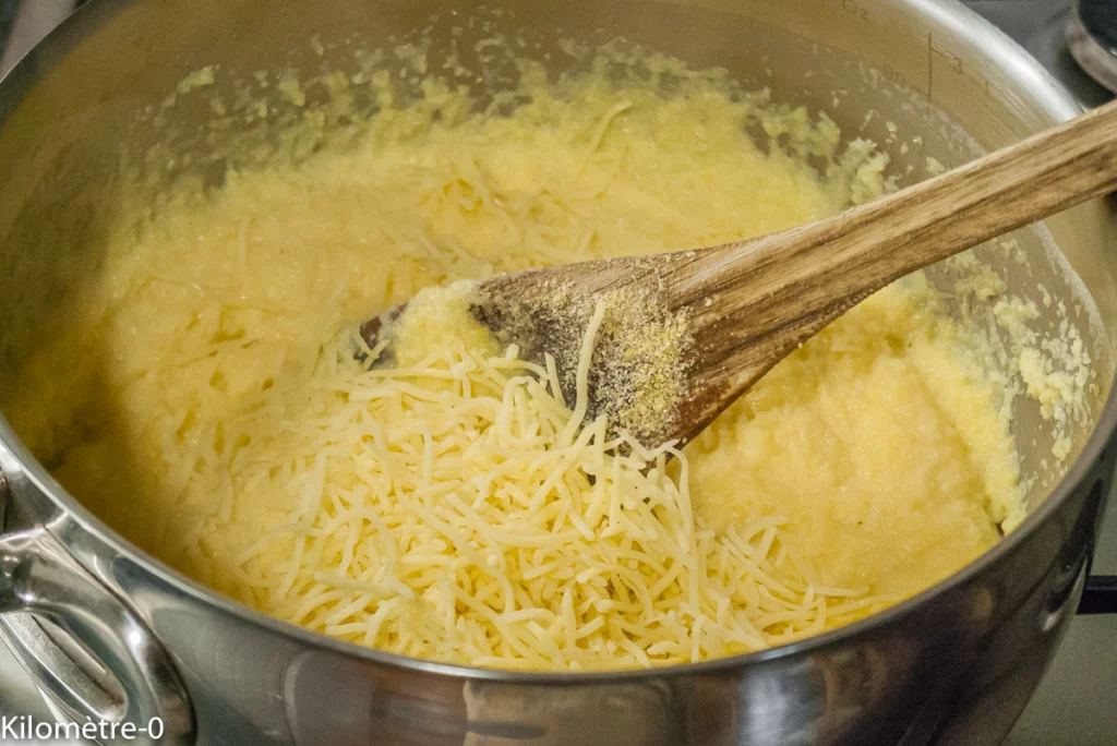 Pintade à la polenta et aux carottes - Étape 8