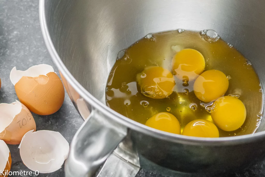 Bánh gan, flan vietnamien au lait de coco - Étape 3