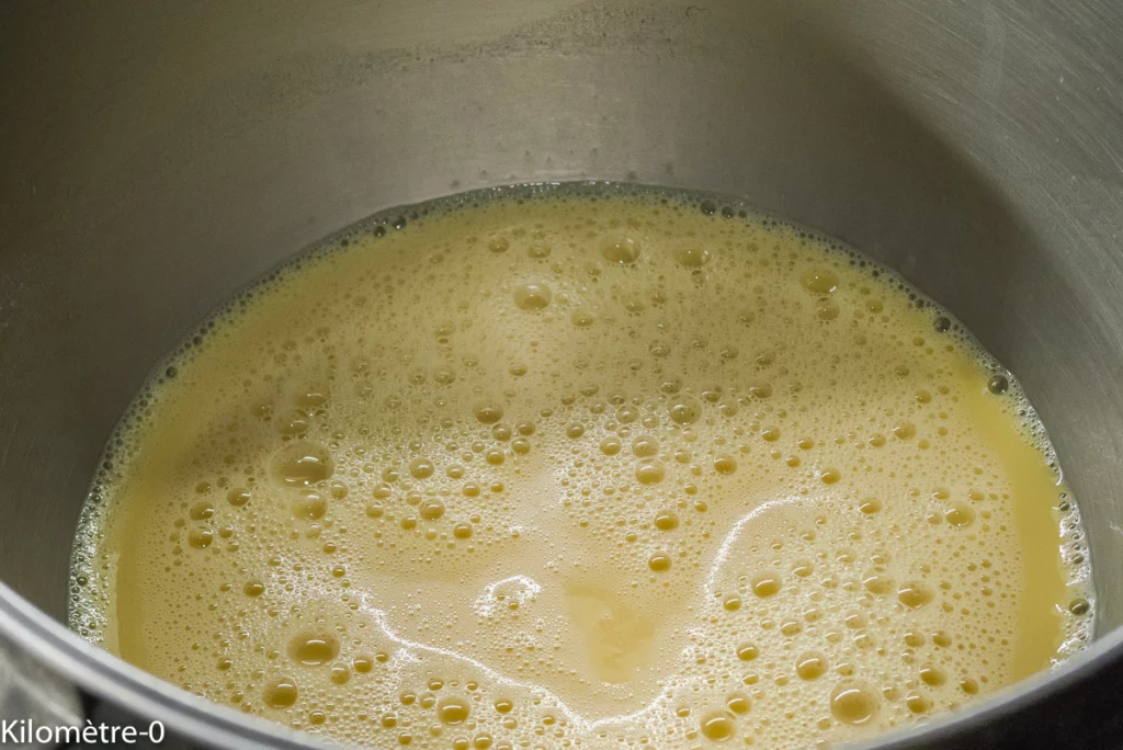 Bánh gan, flan vietnamien au lait de coco - Étape 4