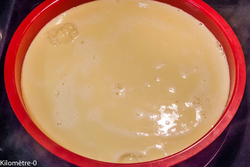 Bánh gan, flan vietnamien au lait de coco - Étape 5