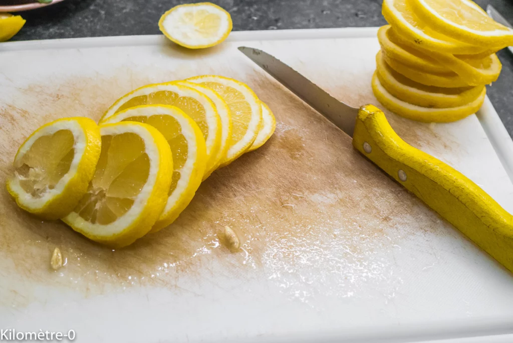 Tagliatelles au citron caramélisé - Étape 1