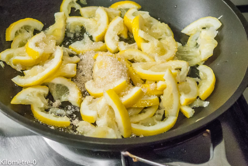 Tagliatelles au citron caramélisé - Étape 5