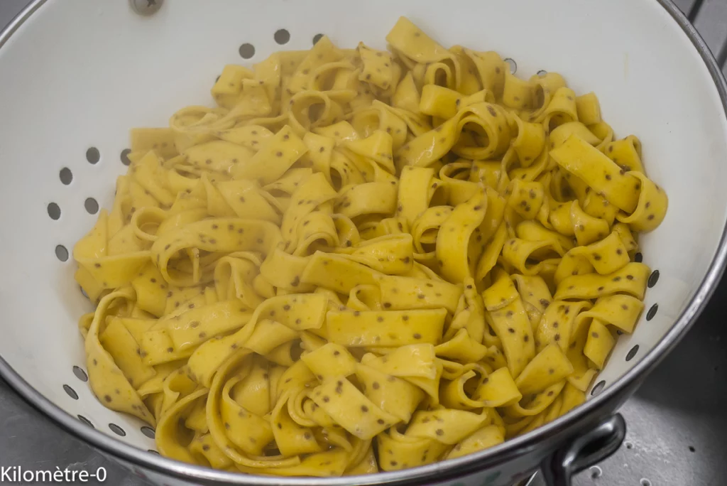 Tagliatelles au citron caramélisé - Étape 17