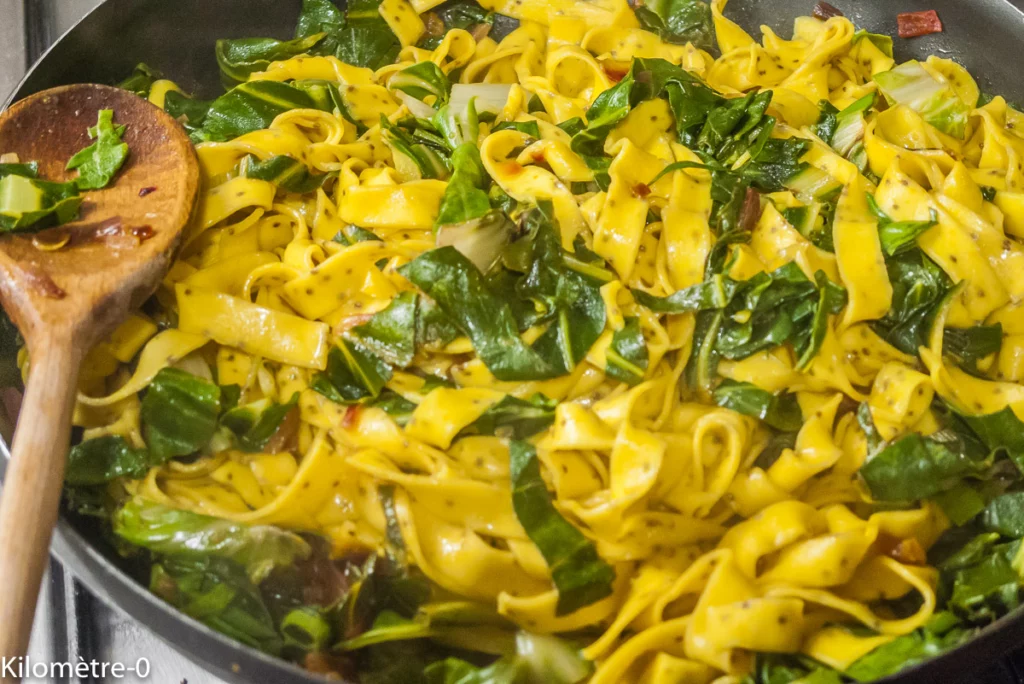 Tagliatelles au citron caramélisé - Étape 20