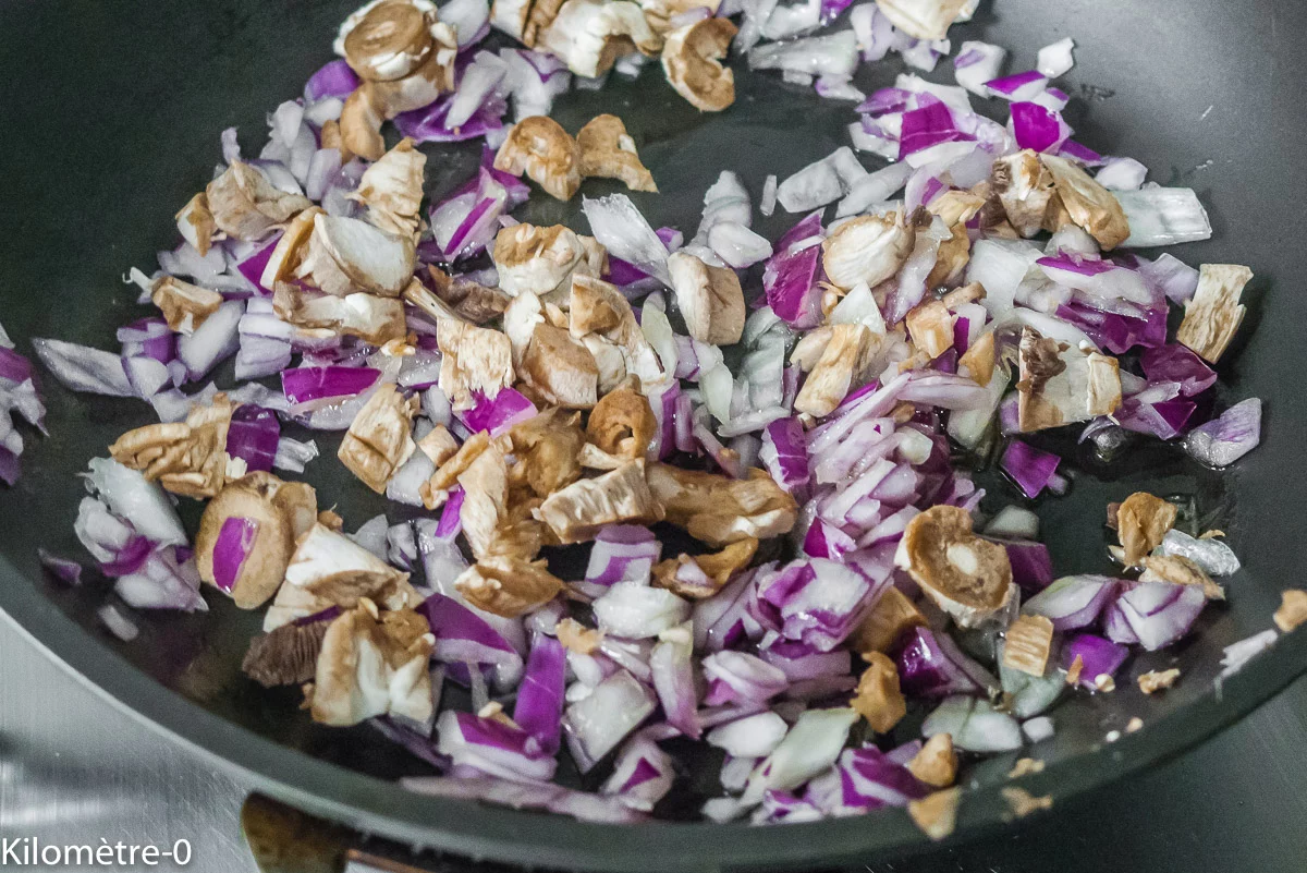Photo de recette de Kilomètre-0, blog de cuisine réalisée à partir de produits de saison et issus de circuits courts