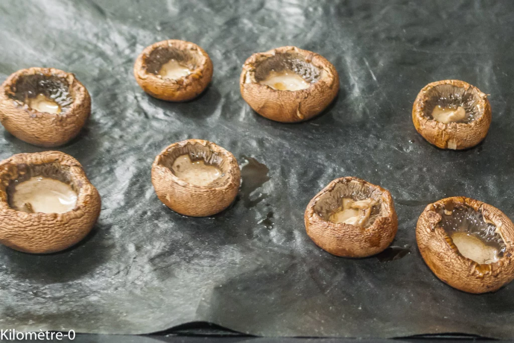Champignons farcis - Étape 6