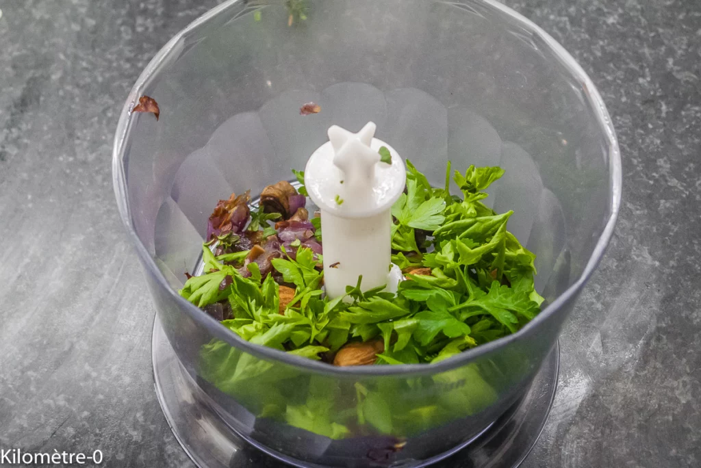 Champignons farcis - Étape 7