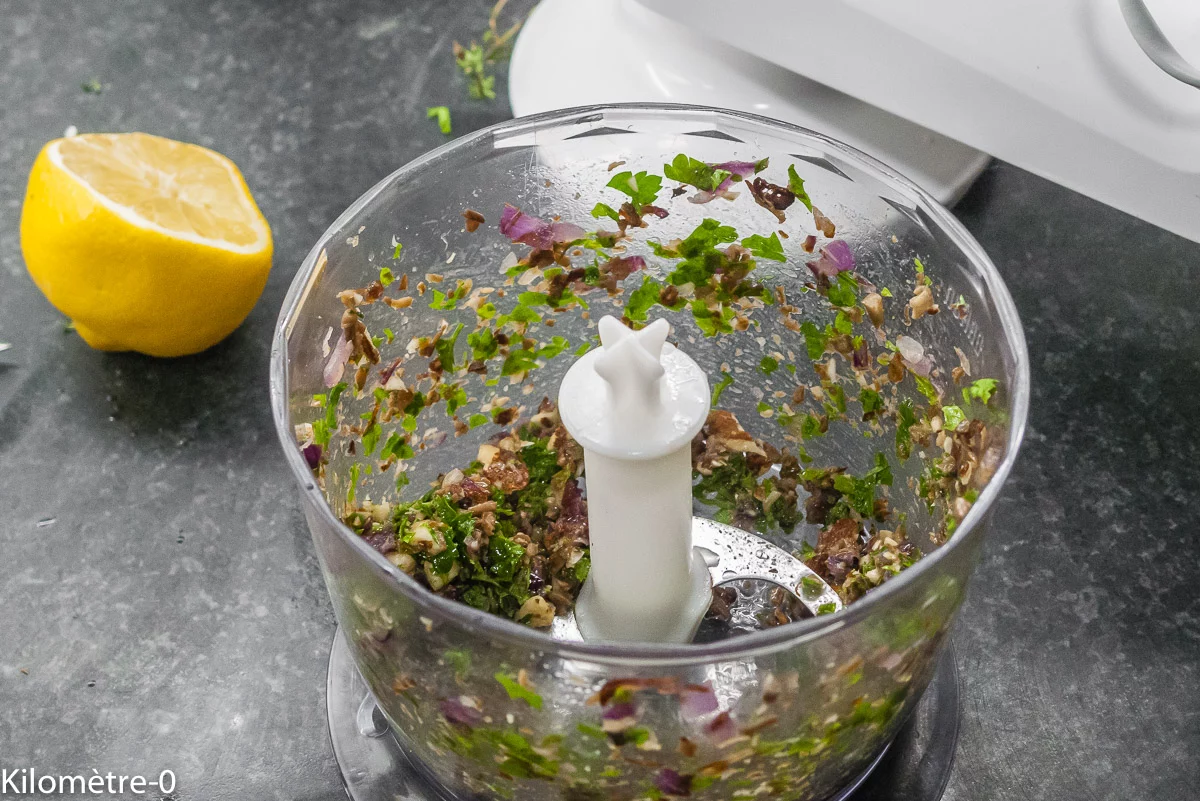 Photo de recette de Kilomètre-0, blog de cuisine réalisée à partir de produits de saison et issus de circuits courts