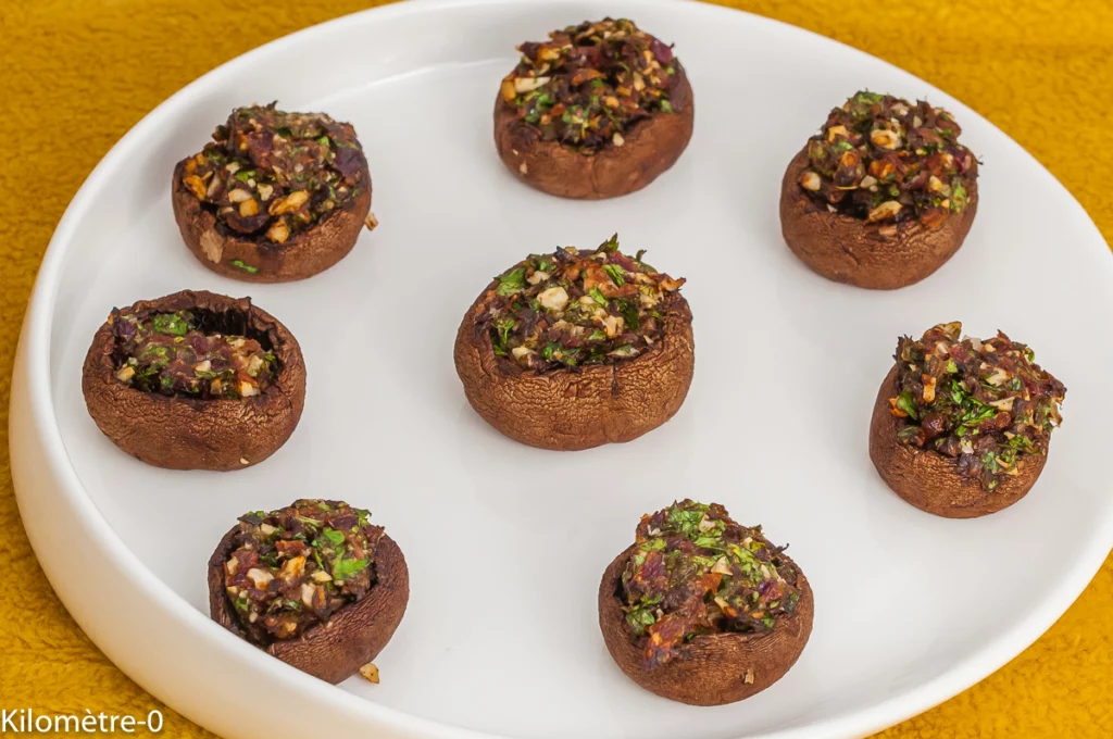 Champignons farcis - Étape 10