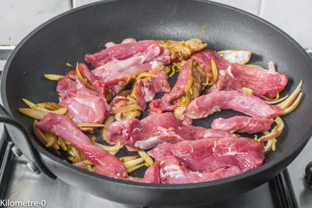 Sauté de canard au ras-el-hanout et fenouil - Étape 5