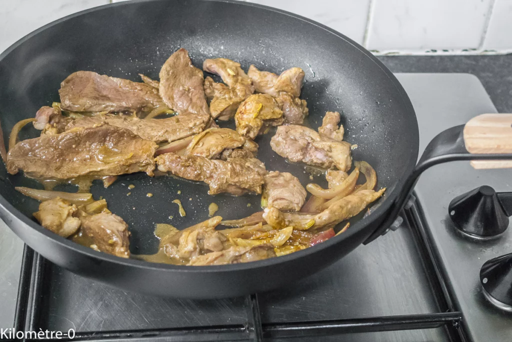 Sauté de canard au ras-el-hanout et fenouil - Étape 6
