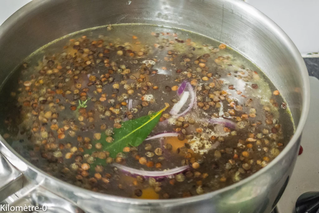 Crème de lentilles - Étape 5