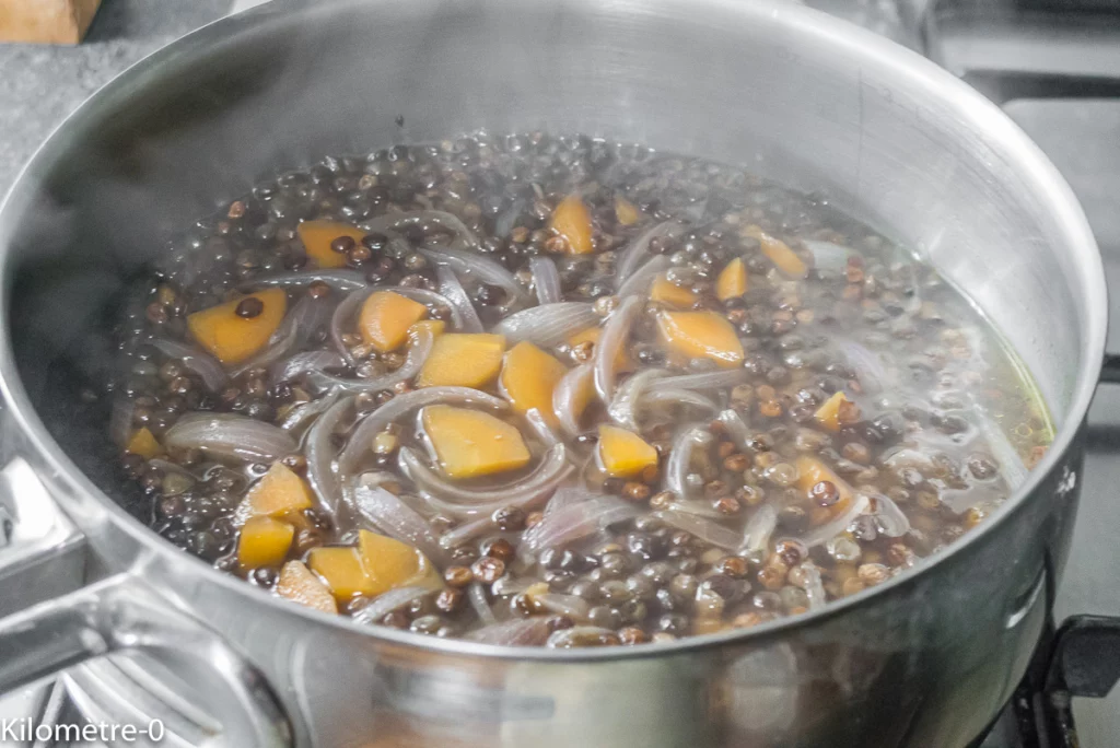 Crème de lentilles - Étape 6