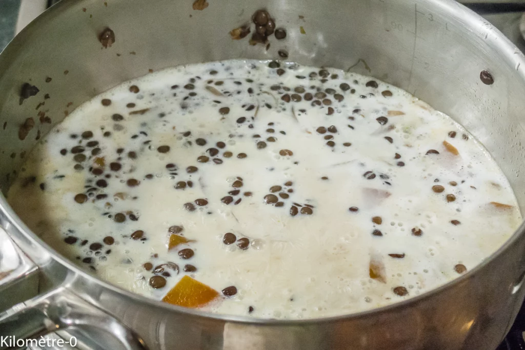 Crème de lentilles - Étape 7