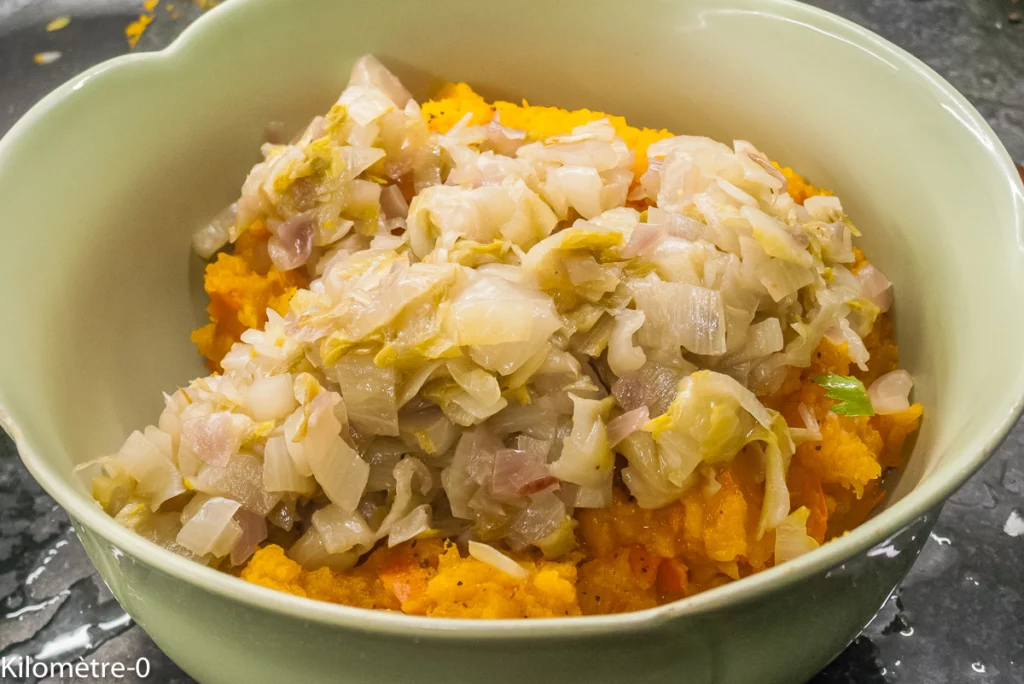 Gratin de courges aux endives - Étape 10