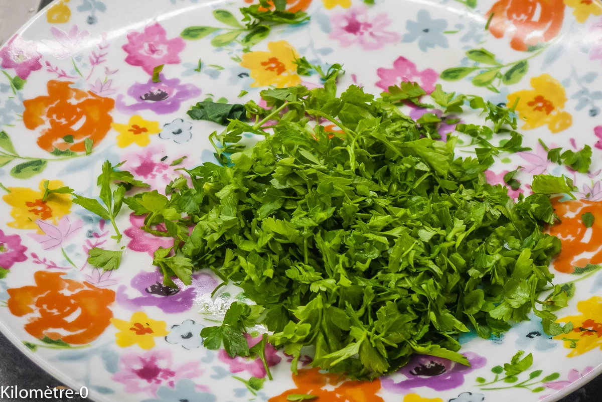 Photo de recette de Kilomètre-0, blog de cuisine réalisée à partir de produits de saison et issus de circuits courts