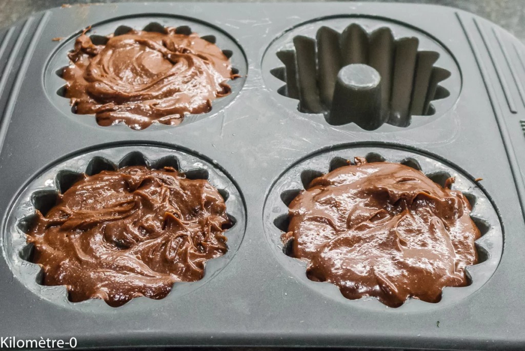 Fondant au chocolat et à la crème de marron - Étape 7