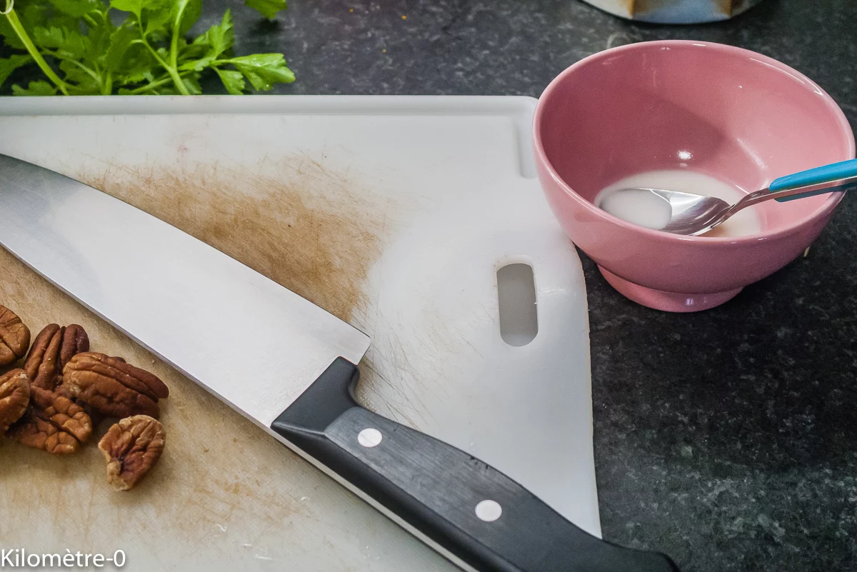 Photo de recette de Kilomètre-0, blog de cuisine réalisée à partir de produits de saison et issus de circuits courts