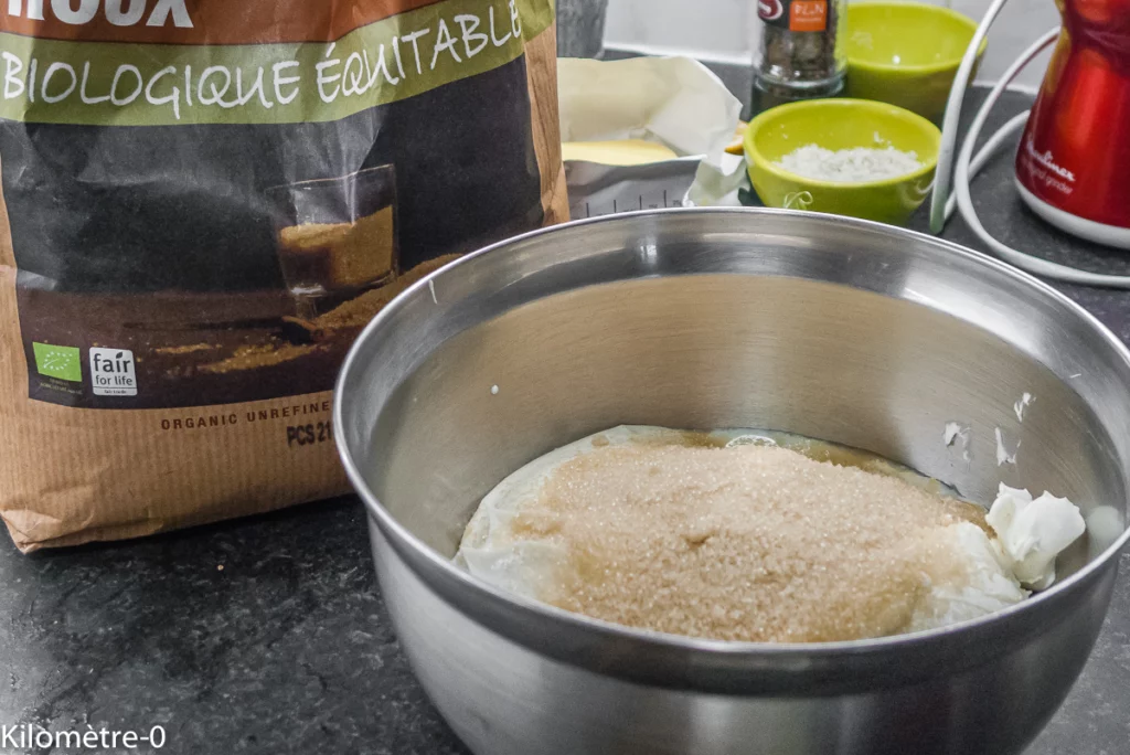 Cheesecake aux mûres - Étape 2