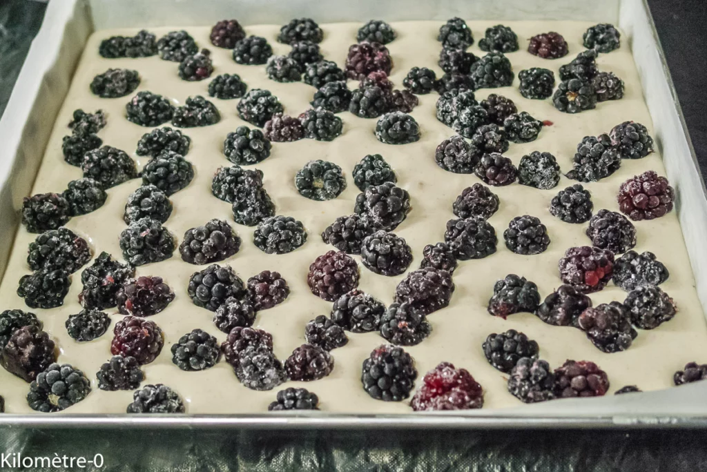 Cheesecake aux mûres - Étape 7