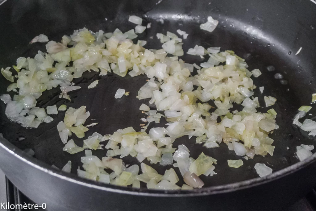 Céleri branche poêlé aux olives - Étape 4