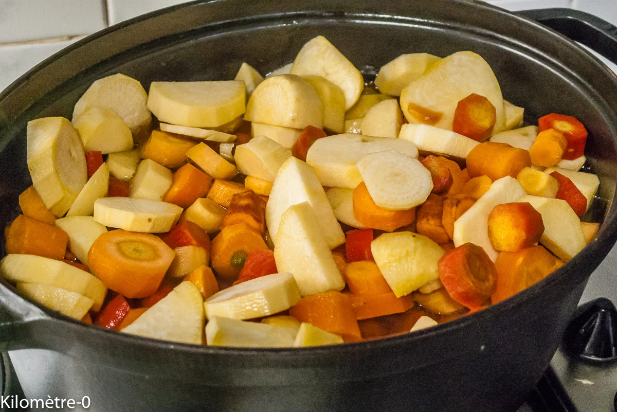 Photo de recette de Kilomètre-0, blog de cuisine réalisée à partir de produits de saison et issus de circuits courts