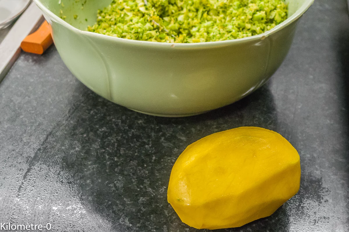 Photo de recette de Kilomètre-0, blog de cuisine réalisée à partir de produits de saison et issus de circuits courts