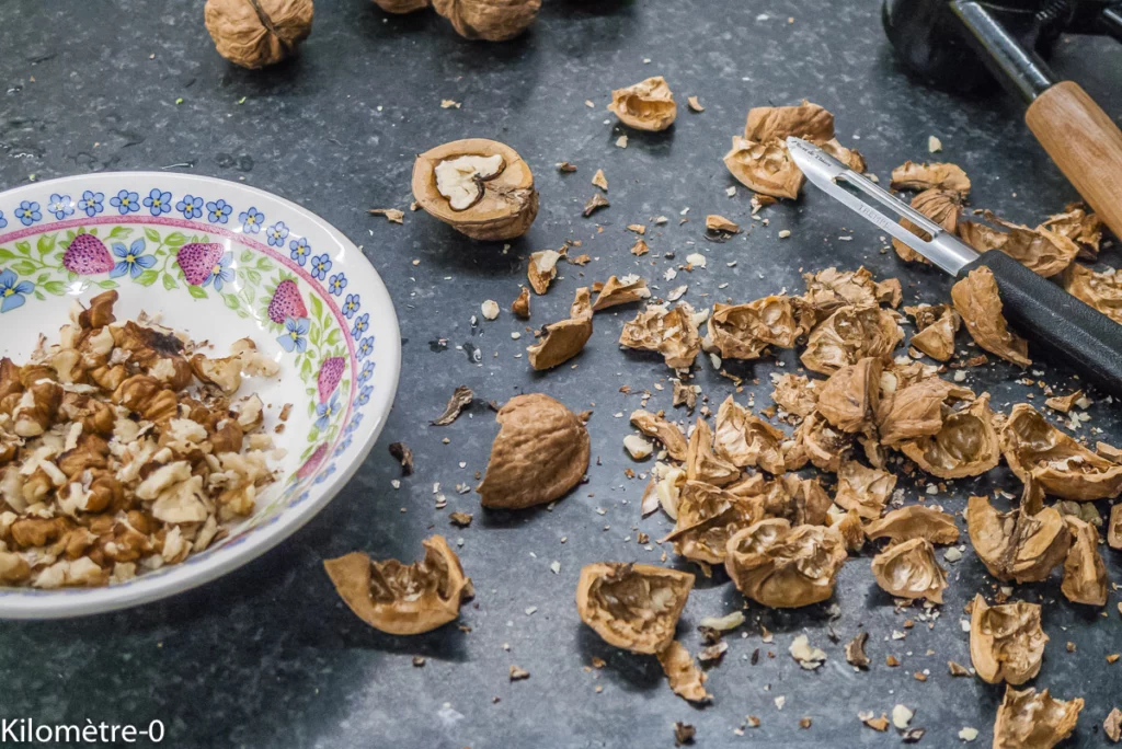 Taboulé de brocolis, pommes et noix - Étape 6