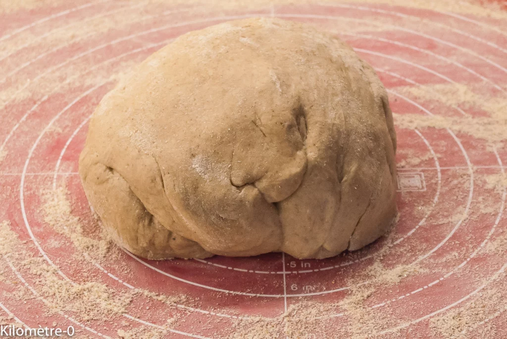 Pizza aux épinards, chorizo et olives - Étape 1